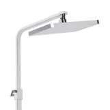 Душова система універсальна Qtap Swan Cascada QTSWA111CRW45570 Chrome/White (SD00051694) Фото - 4