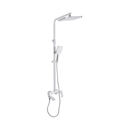 Душова система універсальна Qtap Swan Cascada QTSWA111CRW45570 Chrome/White (SD00051694)