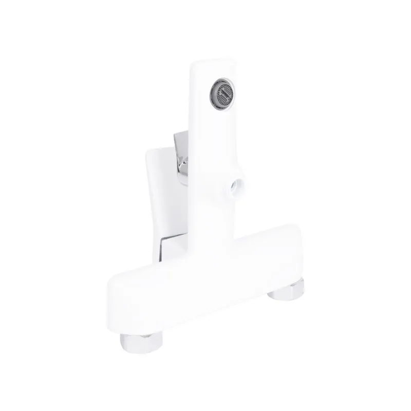 Змішувач для ванни Qtap Presto (з душовим гарнітуром) QTPRE259CRW45579 Chrome/White (SD00051703) Фото - 4