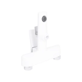 Смеситель для ванны Qtap Presto (с душевым гарнитуром) QTPRE259CRW45579 Chrome/White (SD00051703) Фото - 4