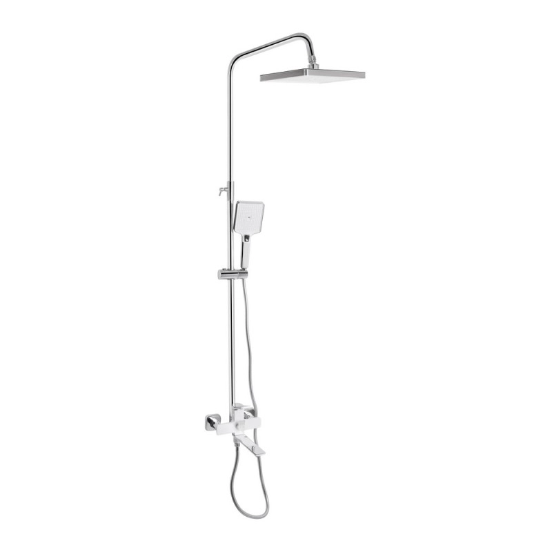 Душова система універсальна Qtap Presto QTPRE111CRW45580 Chrome/White (SD00051704)