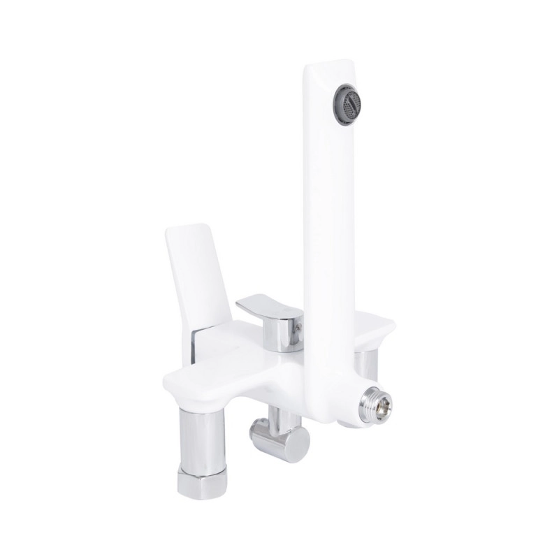 Душова система універсальна Qtap Presto QTPRE111CRW45580 Chrome/White (SD00051704) Фото - 2
