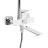 Душова система універсальна Qtap Presto QTPRE111CRW45580 Chrome/White (SD00051704) Фото - 7