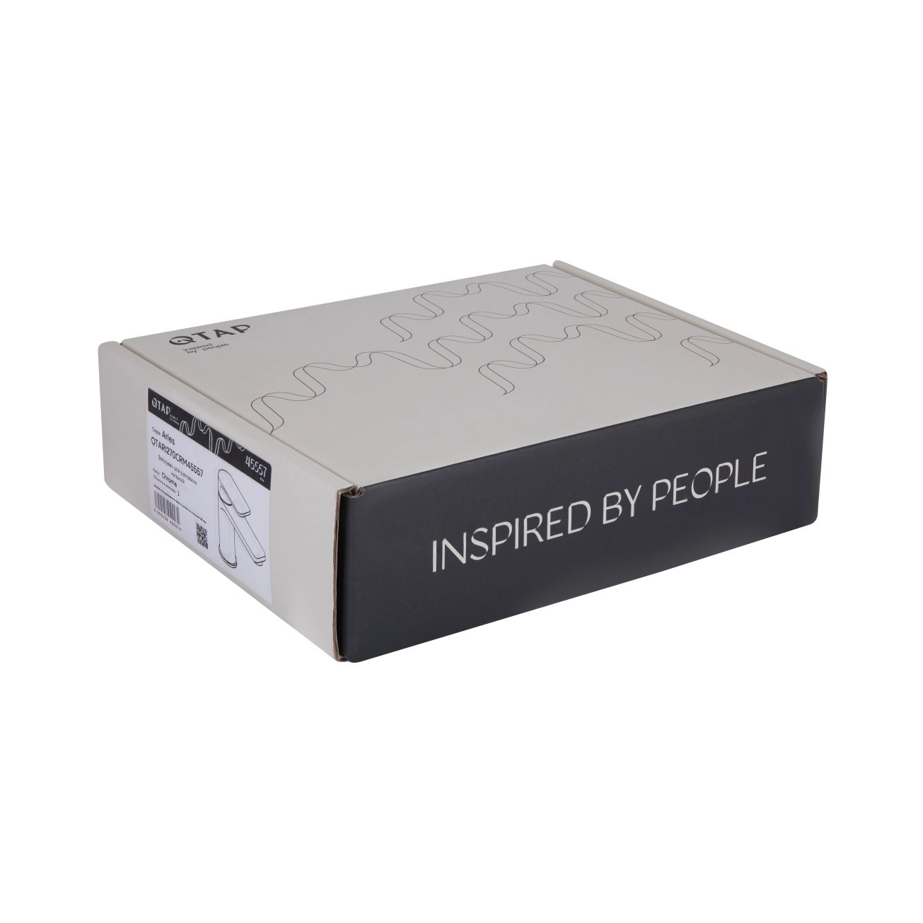 Смеситель для раковины Qtap Presto QTPRE270GRP45581 Graphite Фото - 5