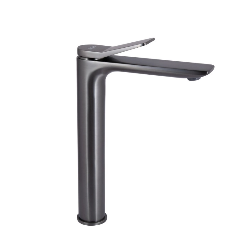 Смеситель для раковины Qtap Presto высокий QTPRE269GRP45582 Graphite (SD00051706)