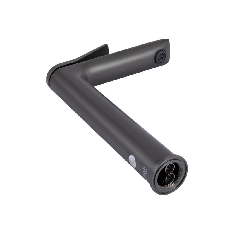 Смеситель для раковины Qtap Presto высокий QTPRE269GRP45582 Graphite (SD00051706) Фото - 3