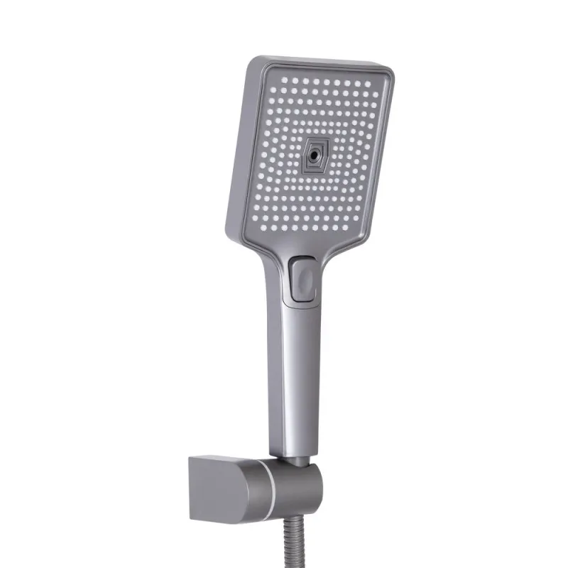 Змішувач для ванни Qtap Presto (з душовим гарнітуром) QTPRE259GRP45584 Graphite (SD00051708) Фото - 3