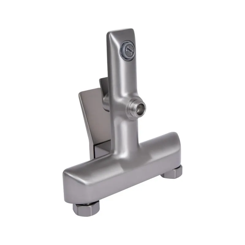 Змішувач для ванни Qtap Presto (з душовим гарнітуром) QTPRE259GRP45584 Graphite (SD00051708) Фото - 4