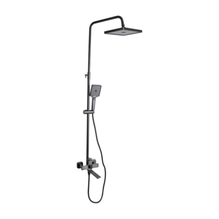 Душова система універсальна Qtap Presto QTPRE111GRP45585 Graphite (SD00051709)
