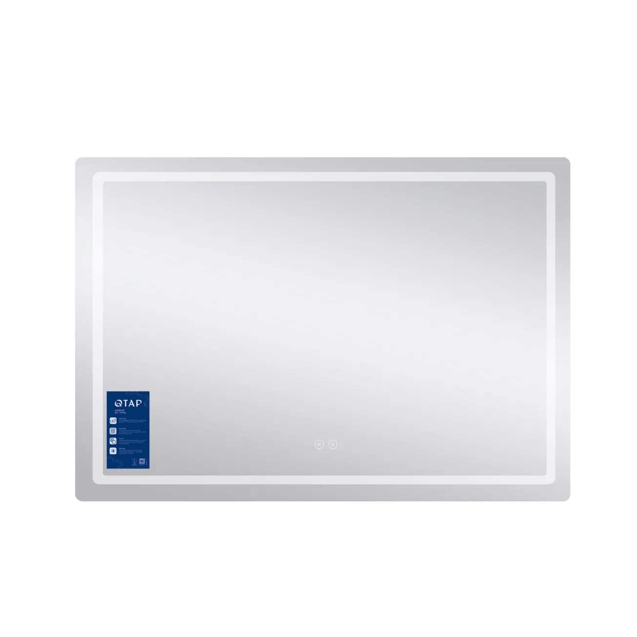 Дзеркало Qtap Mideya 1000х700 з LED-підсвічуванням QT2078NCF10070W (SD00051751) Фото - 2