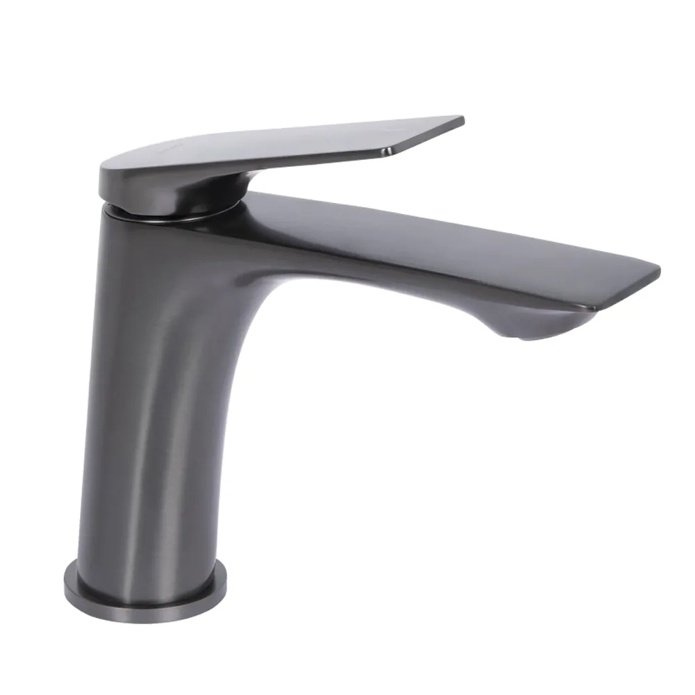 Смеситель для раковины Qtap Vlasta New QTVLA270GMB45641 Gunmetal Black PVD
