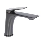Смеситель для раковины Qtap Vlasta New QTVLA270GMB45641 Gunmetal Black PVD