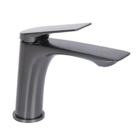 Смеситель для раковины Qtap Vlasta New QTVLA270GMB45641 Gunmetal Black PVD