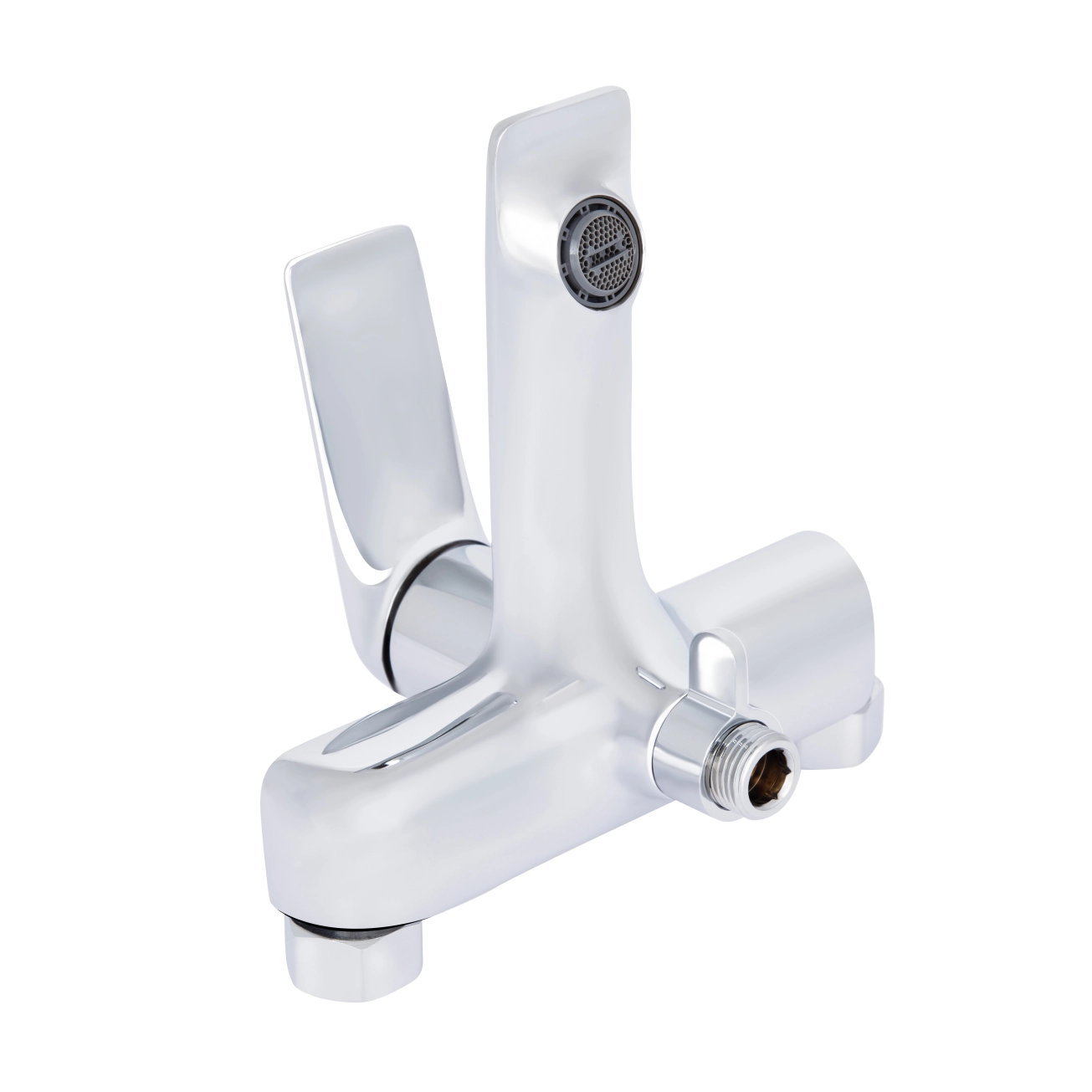 Смеситель для ванны Qtap Vlasta New (с душевым гарнитуром) QTVLA259CRM45642 Chrome Фото - 2