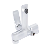 Смеситель для ванны Qtap Vlasta New (с душевым гарнитуром) QTVLA259CRM45642 Chrome Фото - 2
