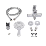 Смеситель для ванны Qtap Vlasta New (с душевым гарнитуром) QTVLA259CRM45642 Chrome Фото - 4