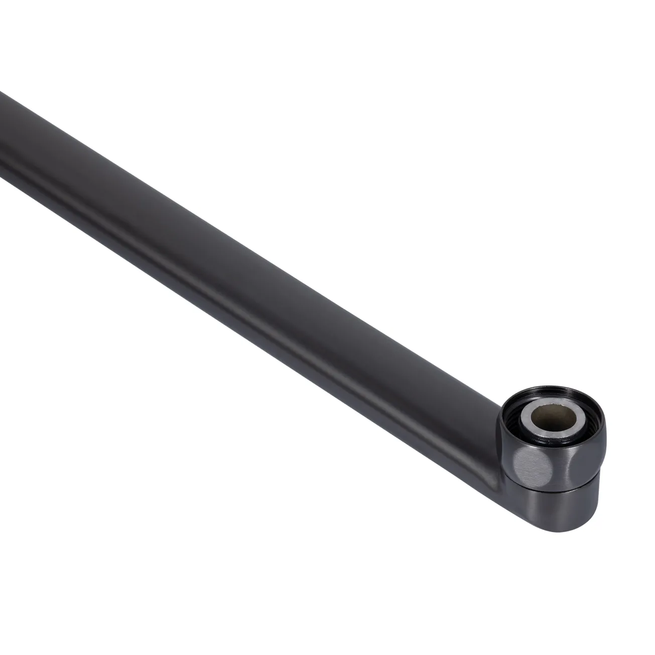 Смеситель для ванны Qtap Vlasta New с длинным поворотным изливом (с душевым гарнитуром) QTVLA260GMB45645 Gunmetal Black PVD Фото - 5