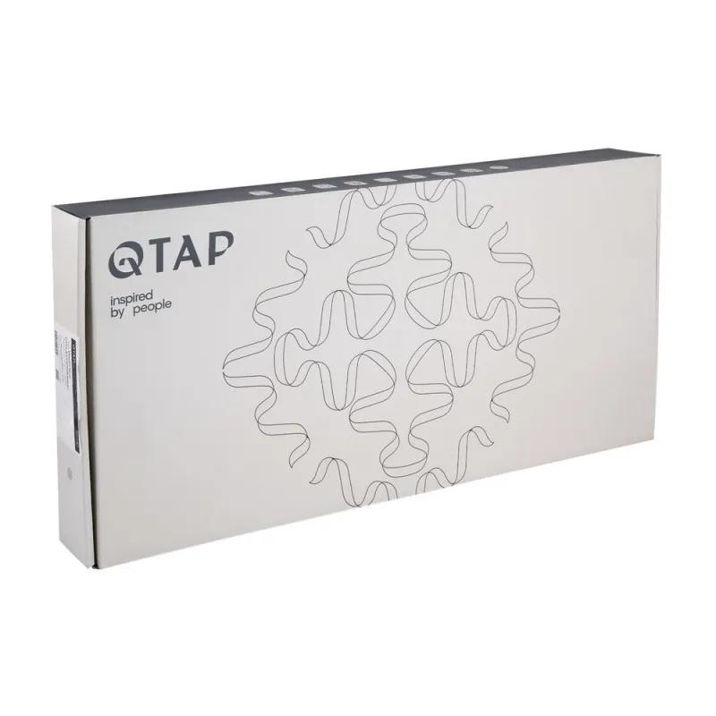 Змішувач для кухні Qtap Vlasta New з висувним виливом QTVLA344GMB45647 Gunmetal Black PVD (SD00051771) Фото - 2