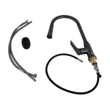 Змішувач для кухні Qtap Vlasta New з висувним виливом QTVLA344GMB45647 Gunmetal Black PVD (SD00051771) Фото - 3
