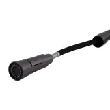 Змішувач для кухні Qtap Vlasta New з висувним виливом QTVLA344GMB45647 Gunmetal Black PVD (SD00051771) Фото - 4