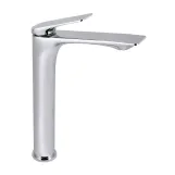 Смеситель для раковины Qtap Vlasta New высокий QTVLA269CRM45652 Chrome