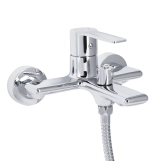 Змішувач для ванни Qtap Taurus (з душовим гарнітуром) QTTAU259CRM45661 Chrome Фото - 2