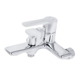 Змішувач для ванни Qtap Taurus (з душовим гарнітуром) QTTAU259CRM45661 Chrome Фото - 6