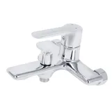 Смеситель для ванны Qtap Taurus (с душевым гарнитуром) QTTAU259CRM45661 Chrome Фото - 6