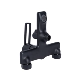 Смеситель для ванны Qtap Taurus (с душевым гарнитуром) QTTAU259BLM45662 Black Matt Фото - 2