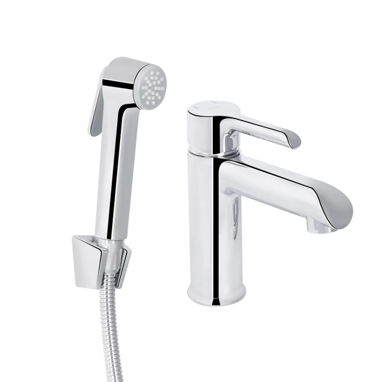 Змішувач для раковини Qtap Grand (з гігієнічним душем) QTGRA272CRM45670 Chrome