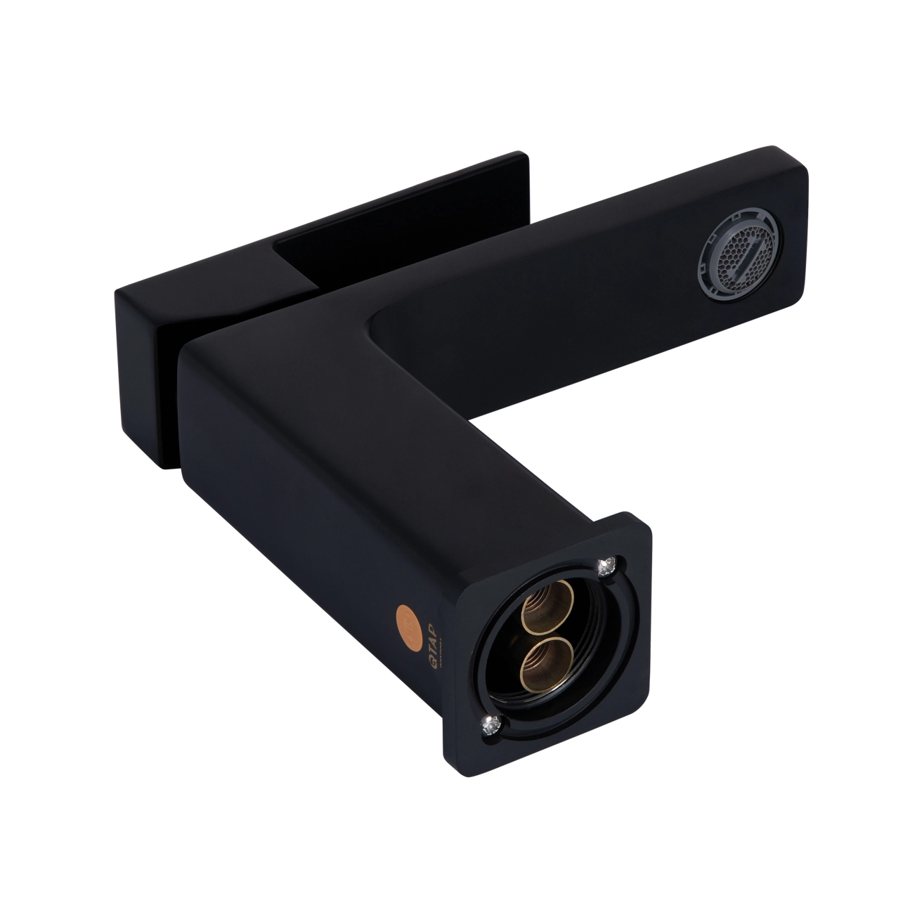 Змішувач для раковини Qtap Gemini QTGEM270BLM45674 Black Matt Фото - 2