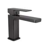 Змішувач для раковини Qtap Gemini QTGEM270GMB45676 Gunmetal Black PVD (SD00051800)