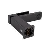 Змішувач для раковини Qtap Gemini QTGEM270GMB45676 Gunmetal Black PVD (SD00051800) Фото - 4