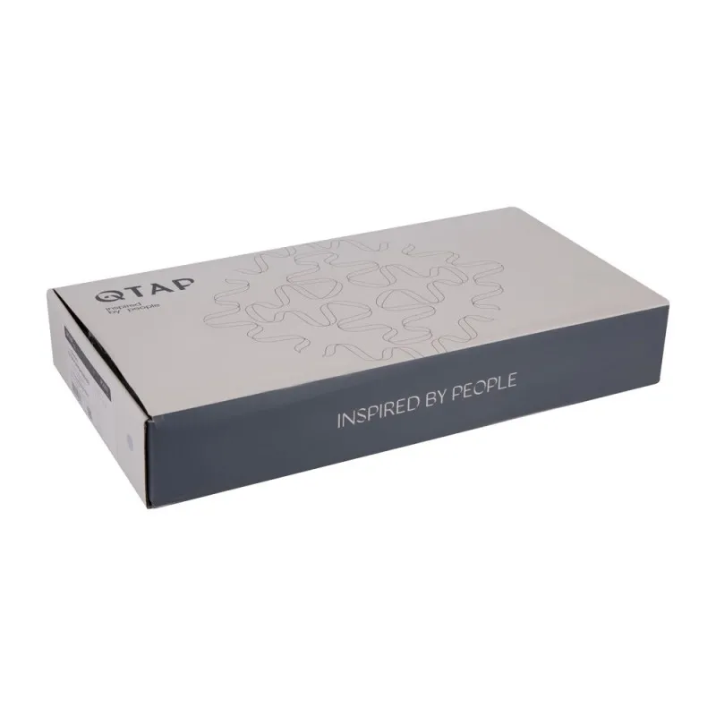 Смеситель для раковины Qtap Gemini высокий QTGEM269GMB45680 Gunmetal Black PVD (SD00051804) Фото - 1