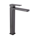 Змішувач для раковини Qtap Gemini високий QTGEM269GMB45680 Gunmetal Black PVD (SD00051804)