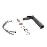 Смеситель для раковины Qtap Gemini высокий QTGEM269GMB45680 Gunmetal Black PVD (SD00051804) Фото - 3