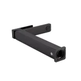 Смеситель для раковины Qtap Gemini высокий QTGEM269GMB45680 Gunmetal Black PVD (SD00051804) Фото - 4