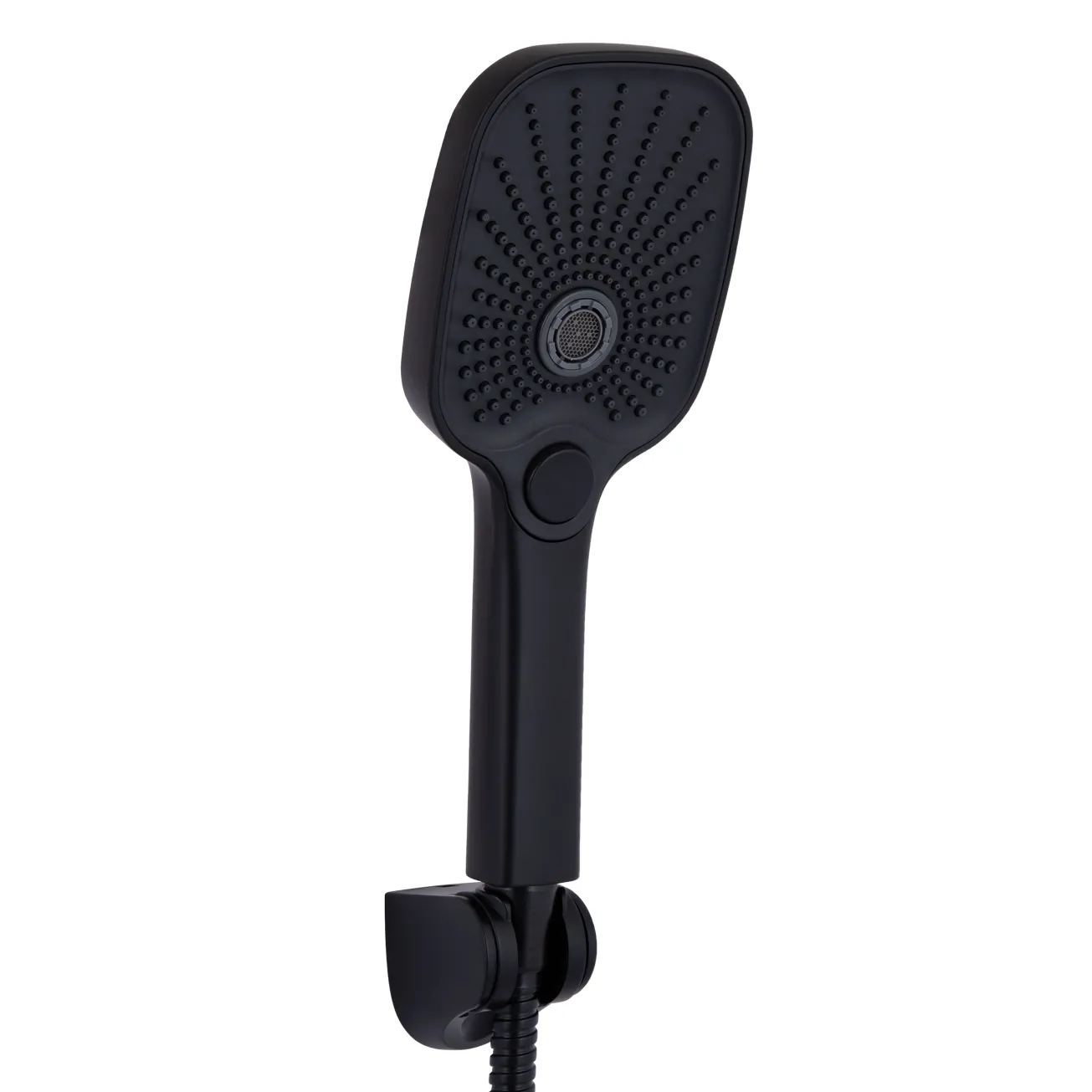 Смеситель для ванны Qtap Gemini (с душевым гарнитуром) QTGEM259BLM45682 Black Matt Фото - 3