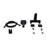 Смеситель для ванны Qtap Gemini (с душевым гарнитуром) QTGEM259BLM45682 Black Matt Фото - 6