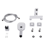 Смеситель для ванны Qtap Gemini (с душевым гарнитуром) QTGEM259CRW45683 Chrome/White Фото - 5