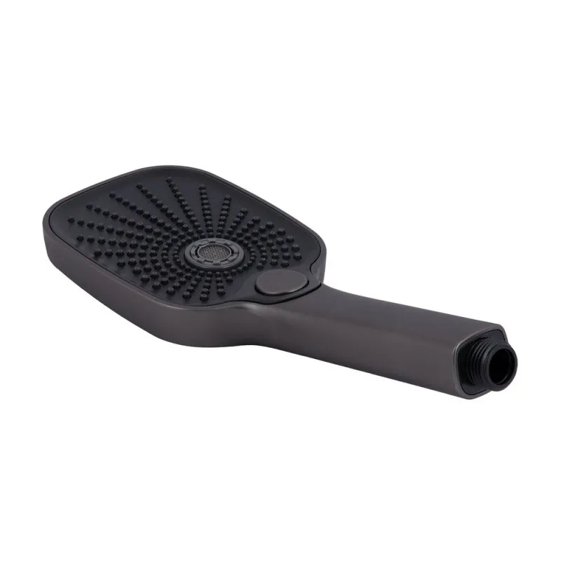 Змішувач для ванни Qtap Gemini (з душовим гарнітуром) QTGEM259GMB45684 Gunmetal Black PVD (SD00051808) Фото - 3