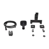 Змішувач для ванни Qtap Gemini (з душовим гарнітуром) QTGEM259GMB45684 Gunmetal Black PVD (SD00051808) Фото - 1
