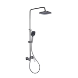 Душевая система универсальная Qtap Gemini QTGEM111GMB45688 Gunmetal Black PVD (SD00051812)