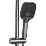 Душова система універсальна Qtap Gemini QTGEM111GMB45688 Gunmetal Black PVD (SD00051812) Фото - 5