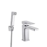 Змішувач для раковини Qtap Gemini (з гігієнічним душем) QTGEM272CRM45689 Chrome (SD00051813)