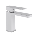 Змішувач для раковини Qtap Gemini (з гігієнічним душем) QTGEM272CRW45691 Chrome/White Фото - 2