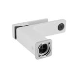 Змішувач для раковини Qtap Gemini (з гігієнічним душем) QTGEM272CRW45691 Chrome/White Фото - 4