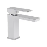 Смеситель для раковины Qtap Gemini (с гигиеническим душем) QTGEM272CRW45691 Chrome/White Фото - 2