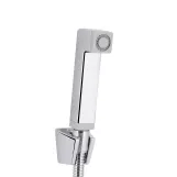 Смеситель для раковины Qtap Gemini (с гигиеническим душем) QTGEM272CRW45691 Chrome/White Фото - 3
