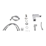 Смеситель для раковины Qtap Gemini (с гигиеническим душем) QTGEM272CRW45691 Chrome/White Фото - 6